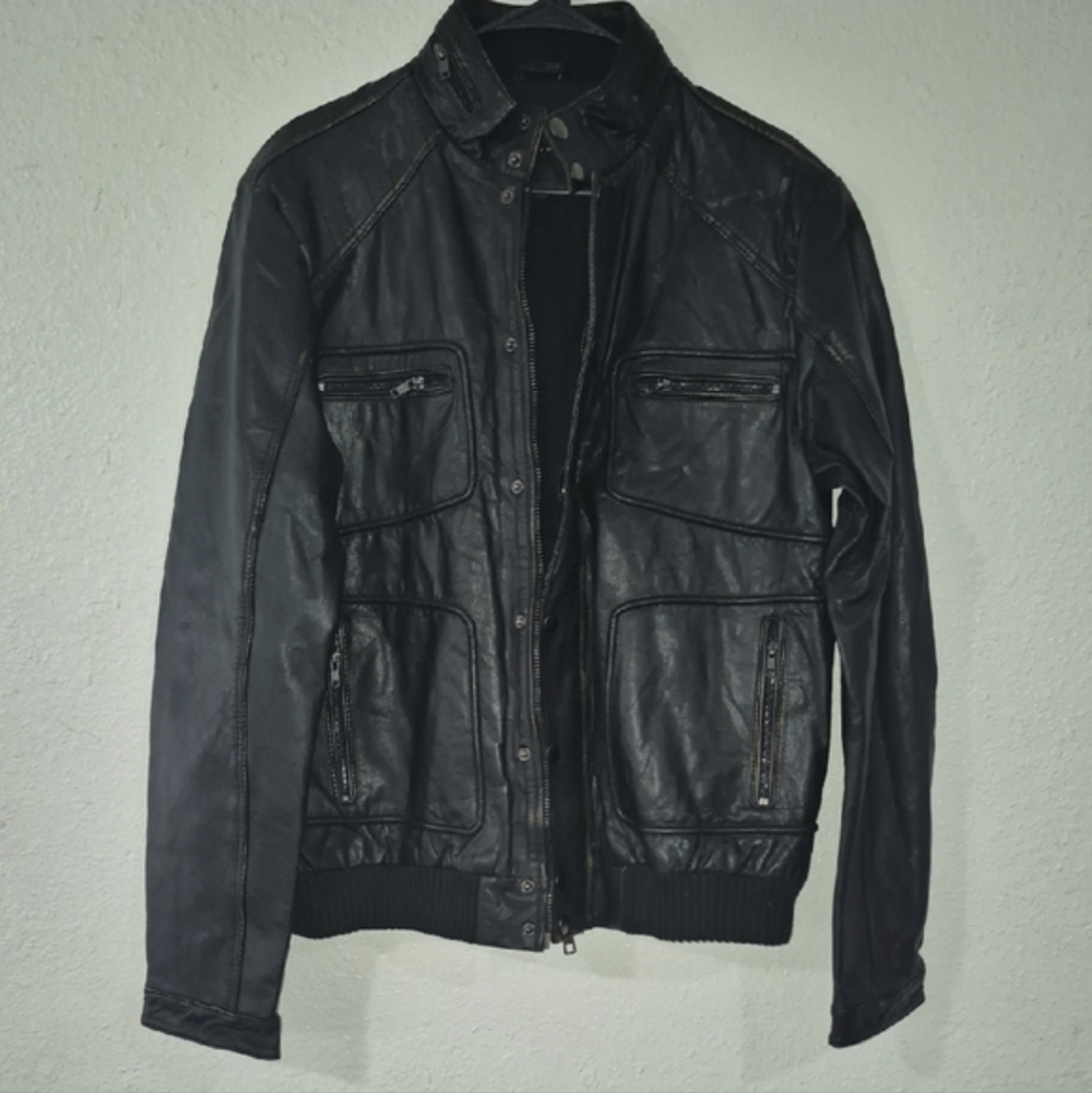 Leather Jacket SizeL 42/44